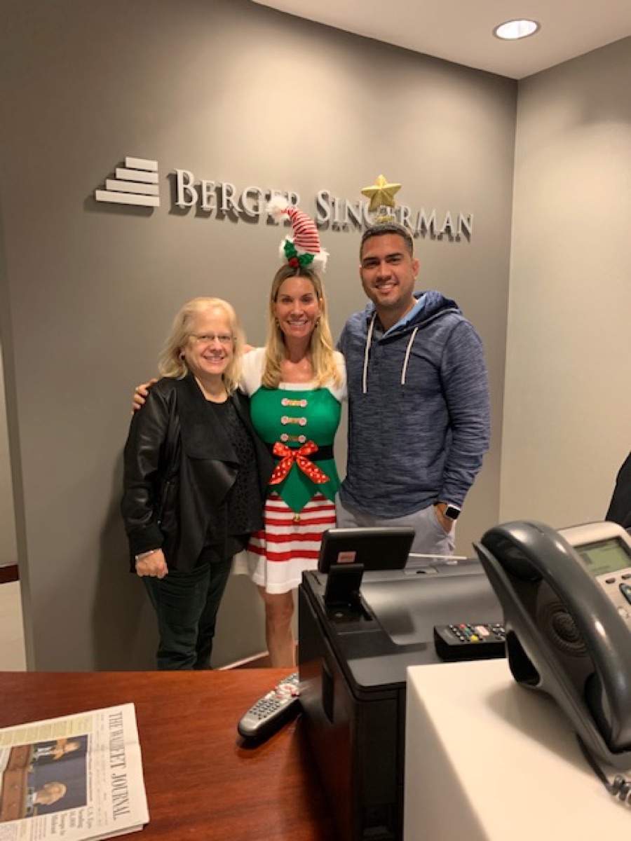 Holiday visit to a law firm, December 2019